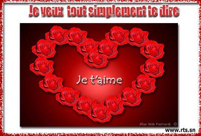 je t'aime amine